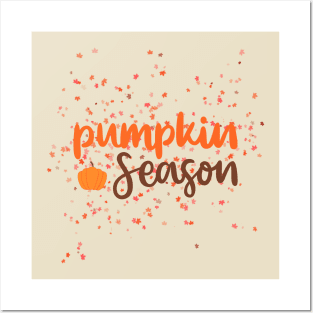 Pumpkin Season | Fall Season Posters and Art